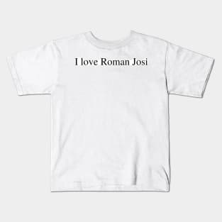 I love Roman Josi Kids T-Shirt